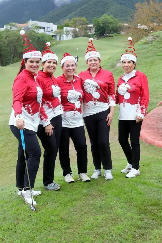 Cindy Leal, Adriana Cantú, Gabriela Gil, Mirna Escamilla de Flores, Mary Esther de Cordova