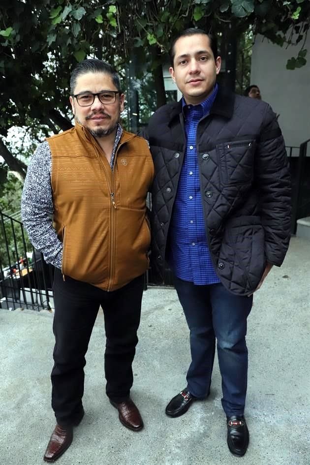 Víctor Peña y Christian Hernández