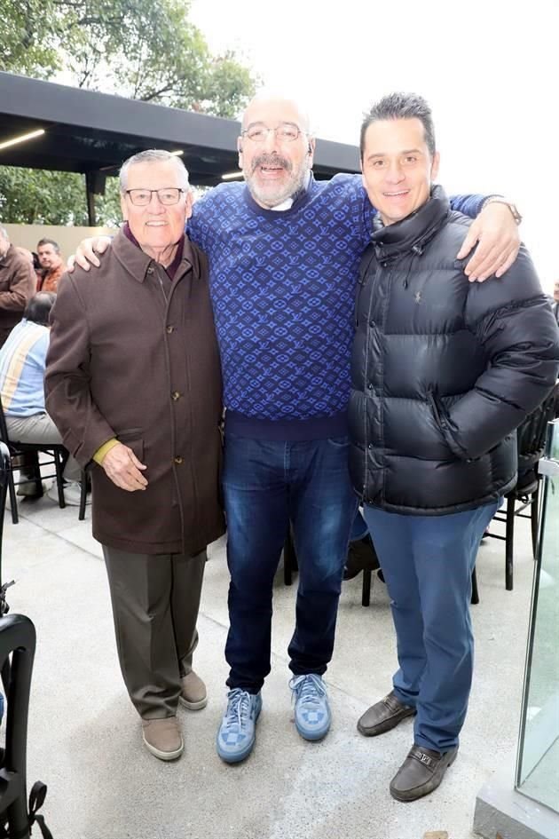 Fernando Margáin, Marcial Herrera y Fernando Margáin Sada