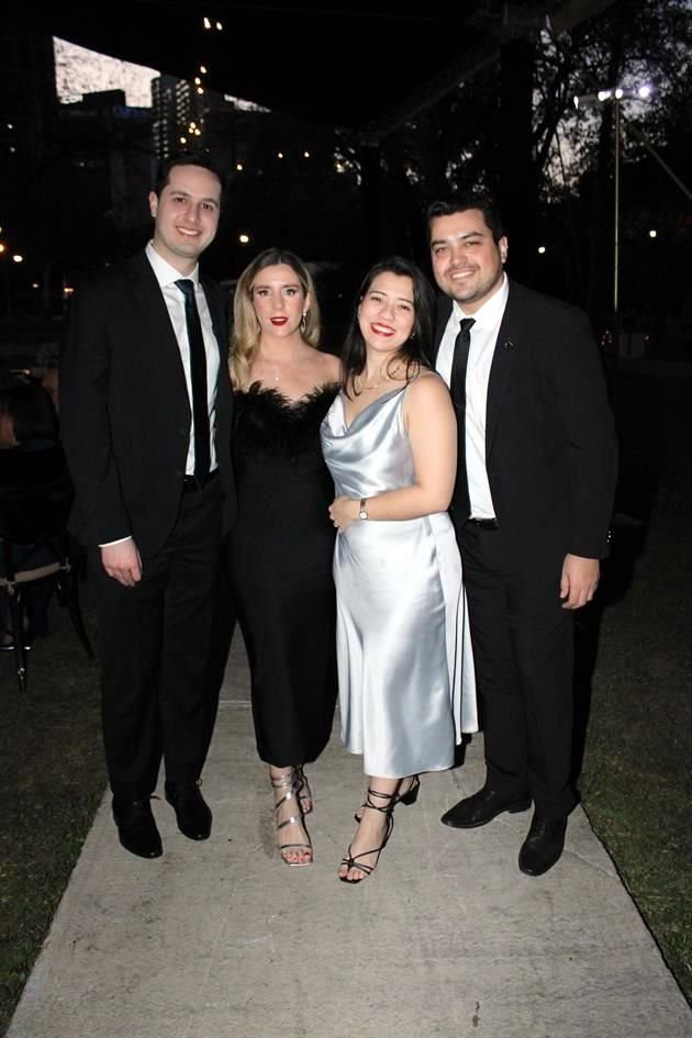 Fabián Montemayor, Mariana González, Carla Rubio y Ángel González