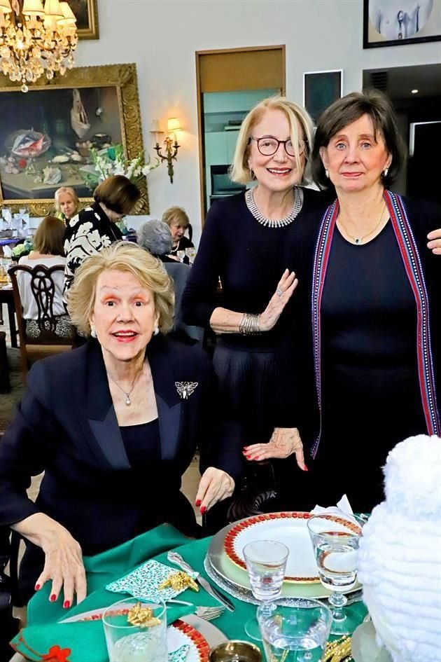 Irma Braña, Pilar Lobeira de Madero e Irene Bustamante