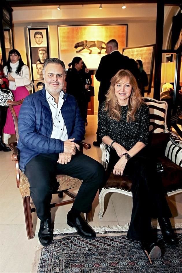 Juan Carlos Garza y Ana Cristina Celada de Garza