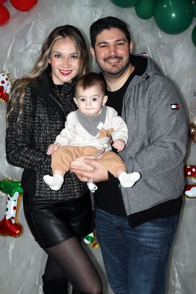 Janeth Rangel, Alejandro Garza y Alejandro Garza Rangel