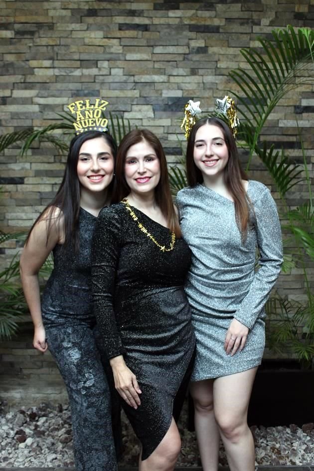 Valeria Garza, Haydeé Verastegui y Paulina Garza