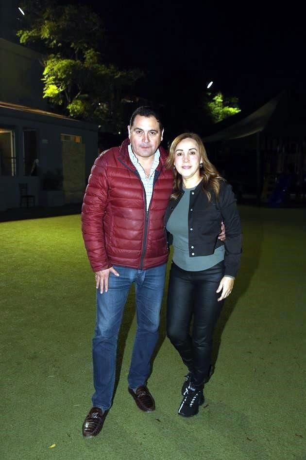 César Abarca y Dinorah Garibay