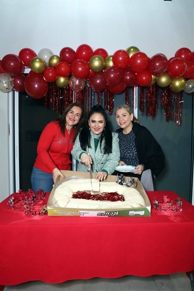 Jennifer Barajas, Magdis Ochoa y Conny Gutiérrez
