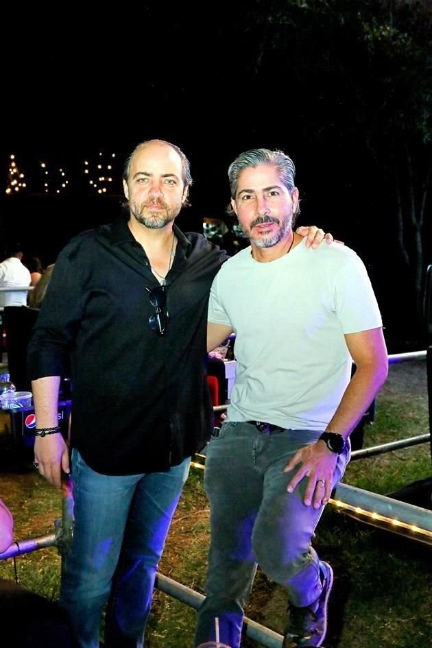 Jaime Babb y Alejandro Safa