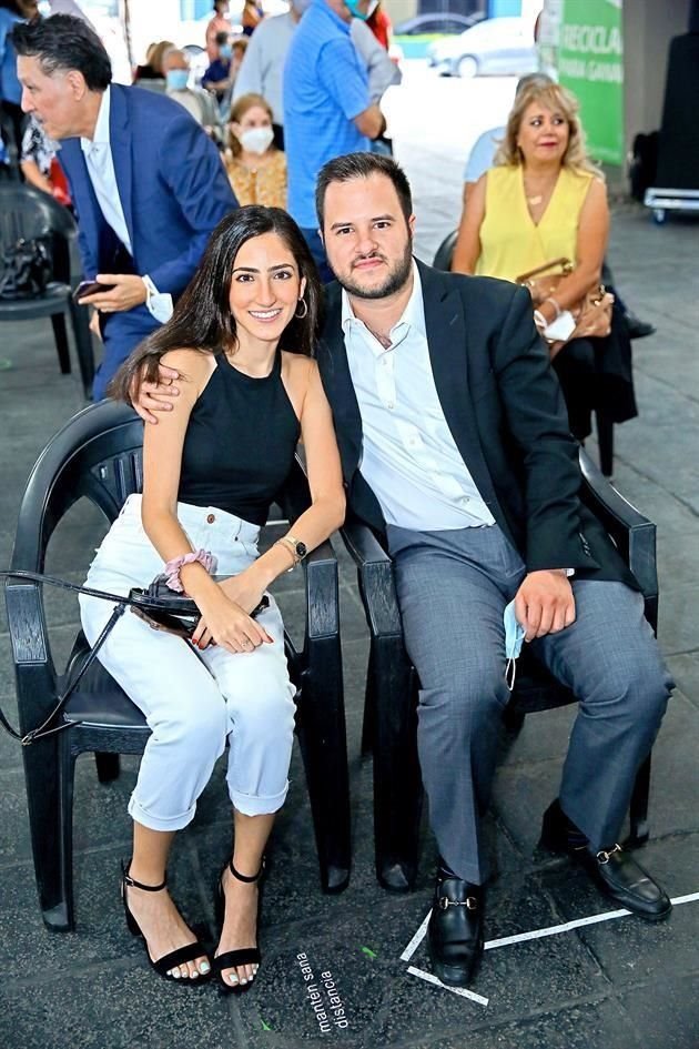 Alejandra Sañudo y Ricardo Cisneros