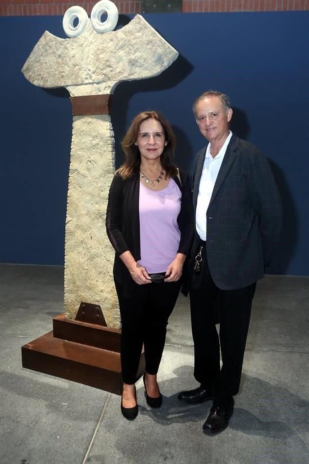 Raquel Castaño de Tamez y Daniel Tamez