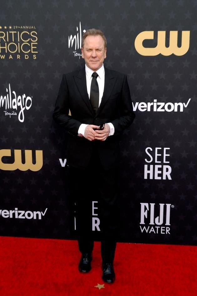 Kiefer Sutherland, un rostro recurrente en esta gala.