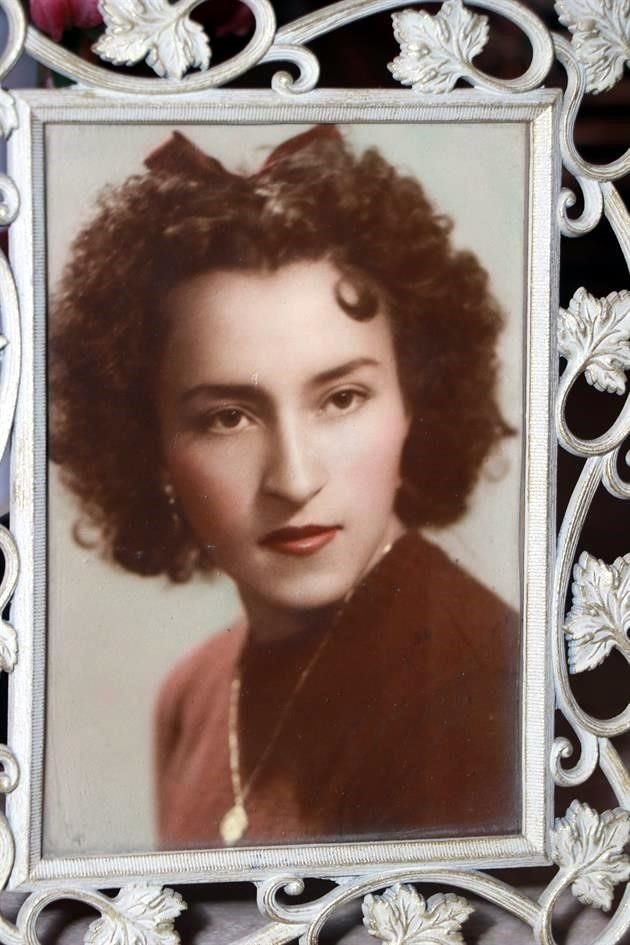 María Rodríguez de Valero a la edad de veintitrés años