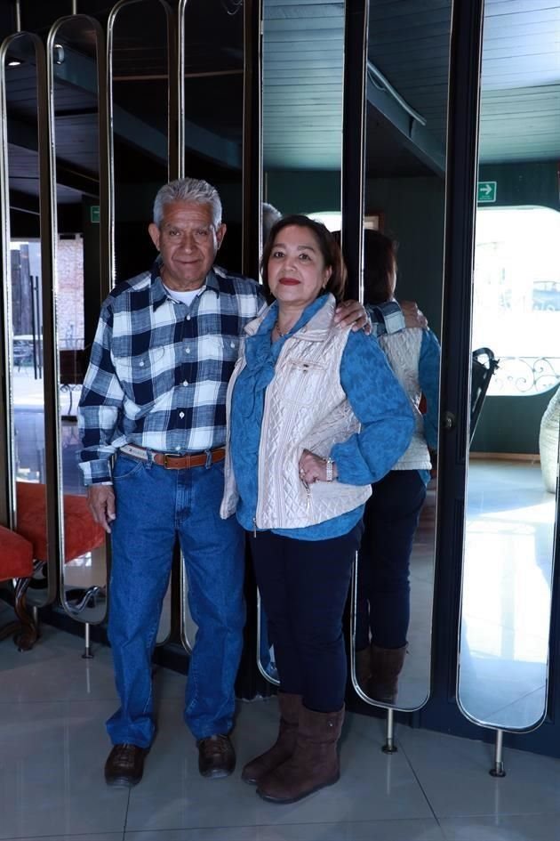 Carlos Alberto Rodríguez y Rosa María Rizo
