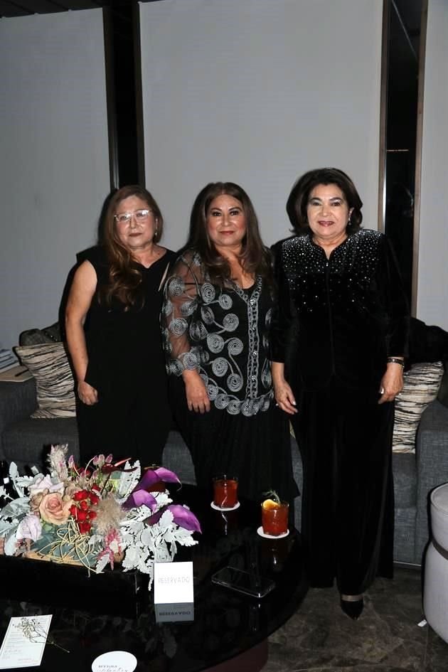 Leticia García, Malena García y Myrna García