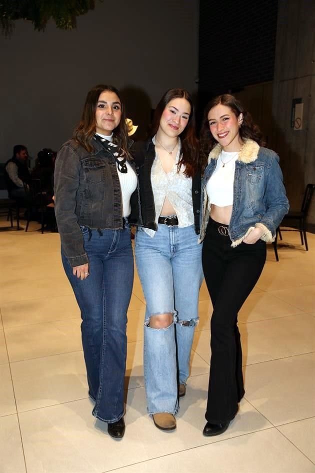 Marian López, Daniela Noriega y Montse Noriega