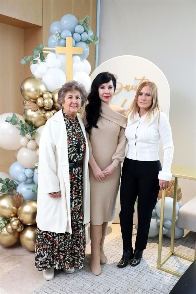 Lilia Sandoval, Lorena Garza y Graciela Muñoz