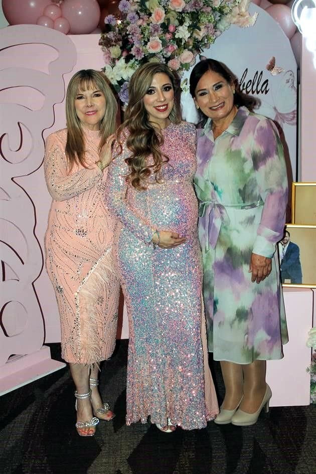 Blanca Rangel de Lozano, Jéssica Lozano de Ventura y  Elizabeth Jaramillo Zúñiga