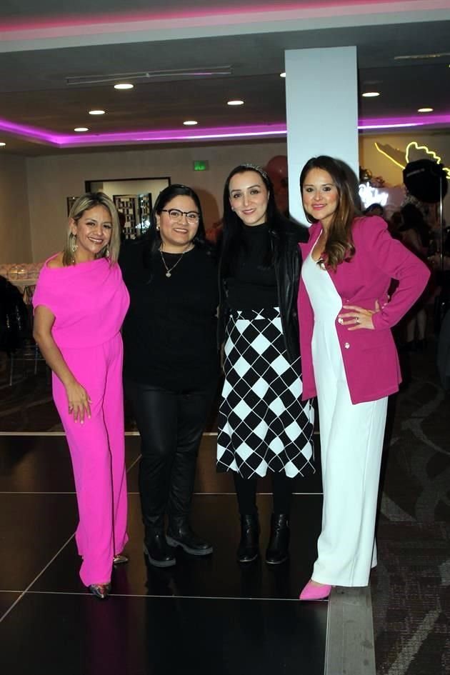 Dominique Hinojosa, Brenda Vázquez, Claudia Tristán y María Tobías