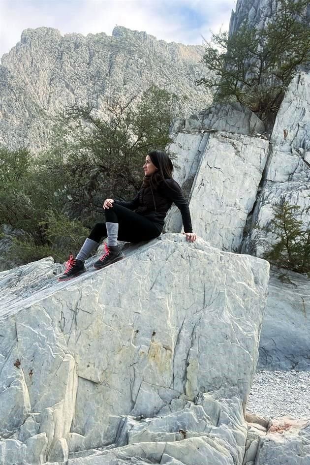 Ana Almaguer exploró la naturaleza que ofrece La Huasteca.