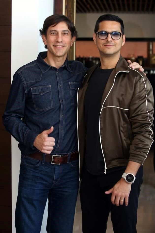 Javier García Iza y Daniel Cantisani