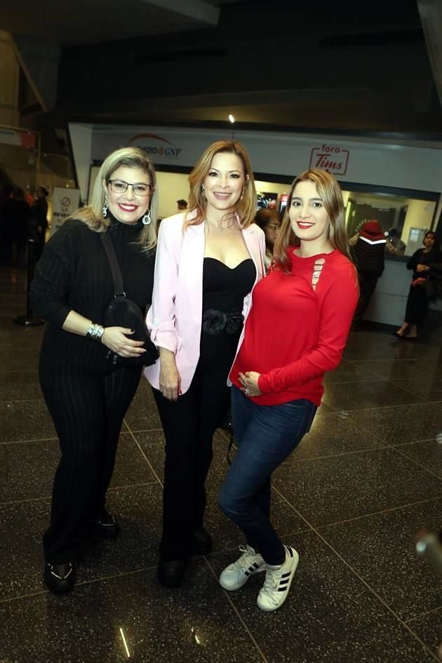 Aída Villarreal, Sandra Elizondo y Sandra Salinas