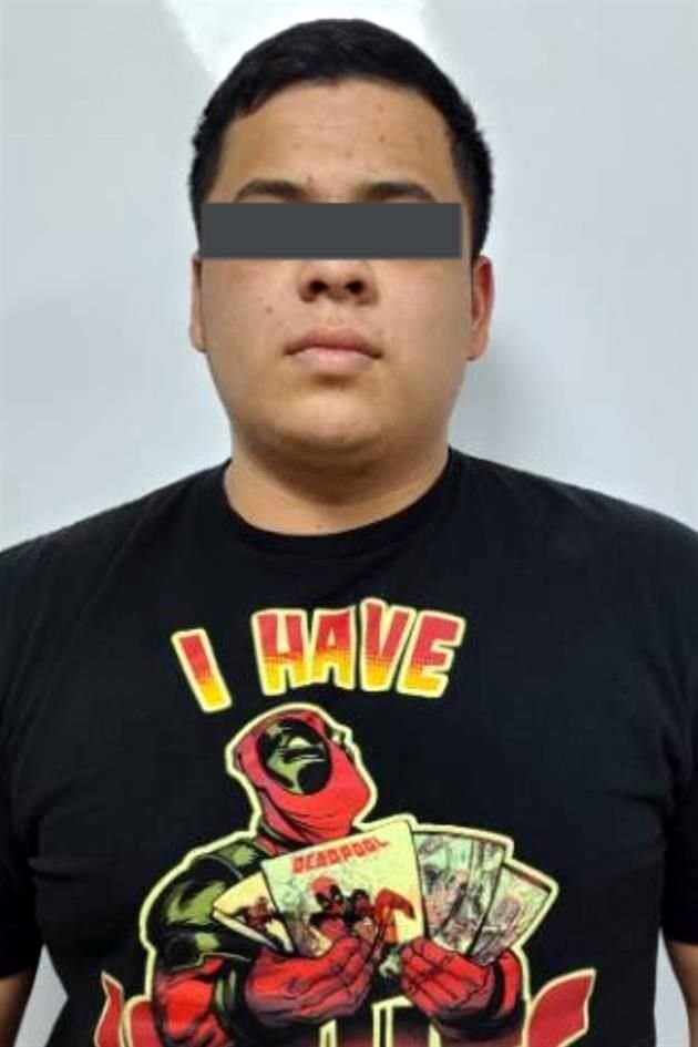 Otro sujeto detenido fue identificado como Juan Francisco, de 23.