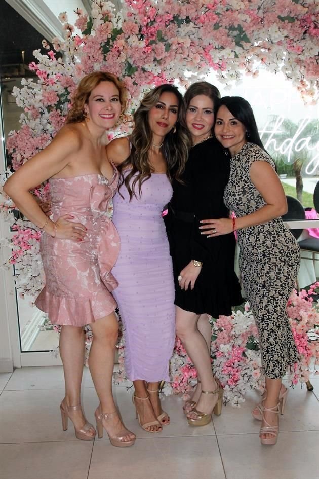 Ileana Garza, Andreina Pavón, Lili Rangel y Karina López