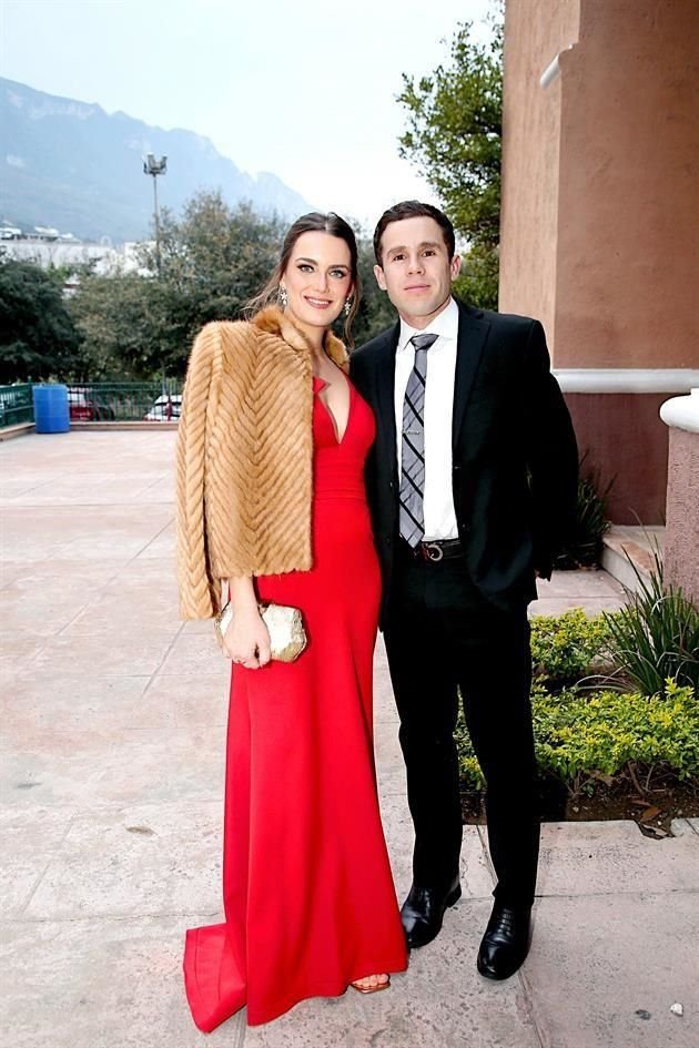 Ana Silvia Aldape y Carlos Meza