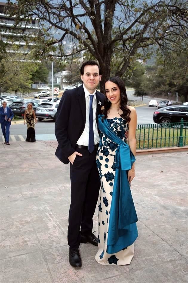 Eduardo Meouchi y Vanessa Elizondo
