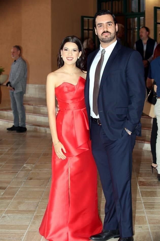 Rocío Argüelles y Diego Cantú