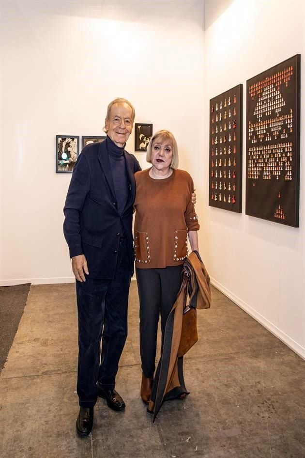 Timothy Heyman y Malú Montes de Oca