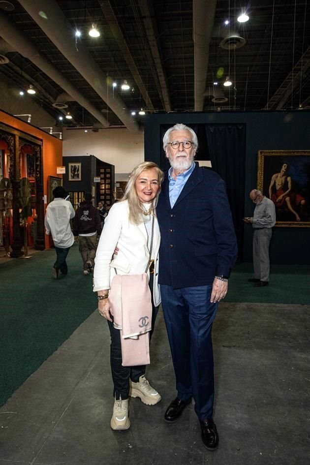 Esperanza Alanís y Carlos Bucheli