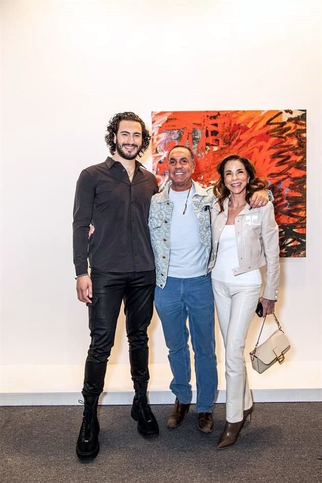 Emilio Aguilar, Guillermo González y Susana Arnaud