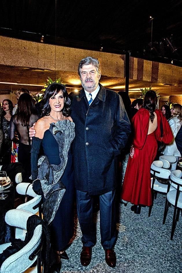 Aimée Servitje y Roberto Servitje