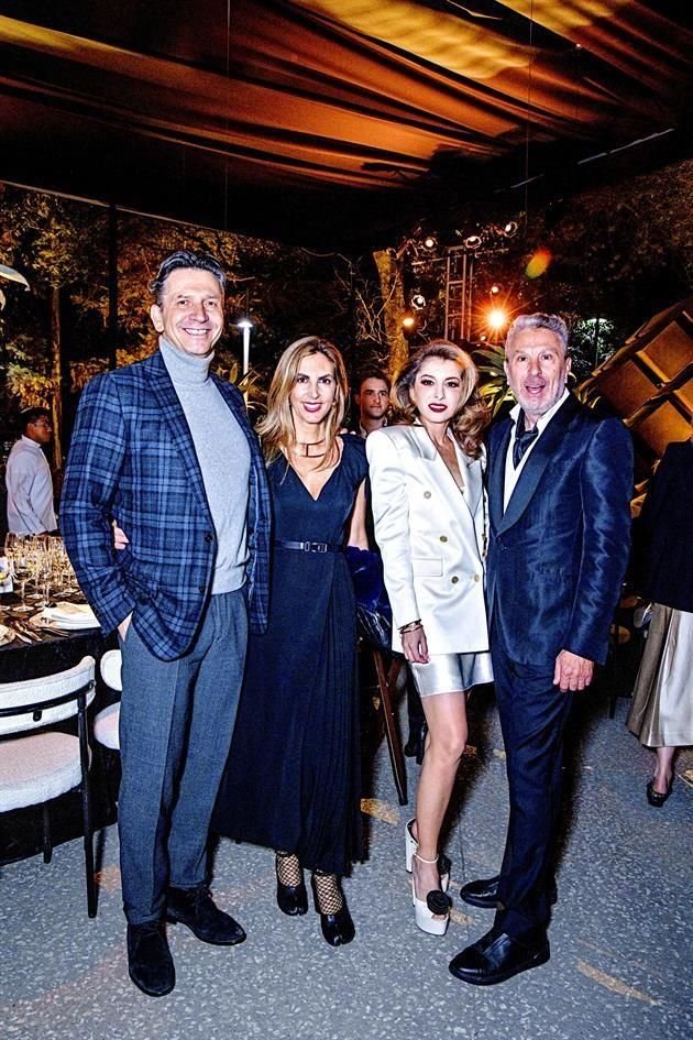Arturo Filio, Vanessa Filio, Ana Cecilia Romero y Rafa Micha