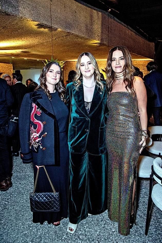 María Rivero González, Andrea García Gatterer y Mara Ortega