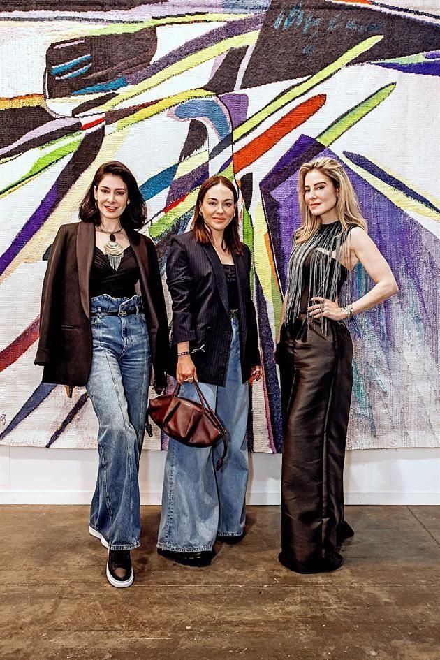 Arlen Valdez, Cordelia Garza y Astrid Valdez