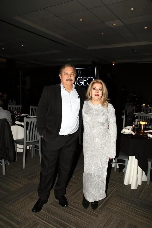 Leonel García y Cecilia Ivonne Espir