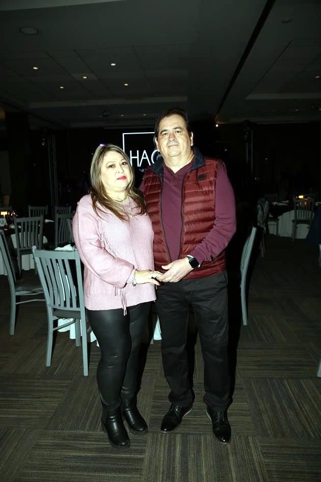Marlene Serna y Manuel Ortíz