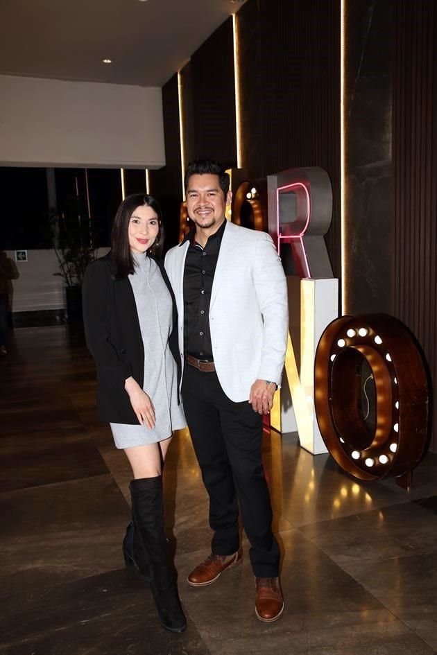 Claudia Charles y Luis Castillo