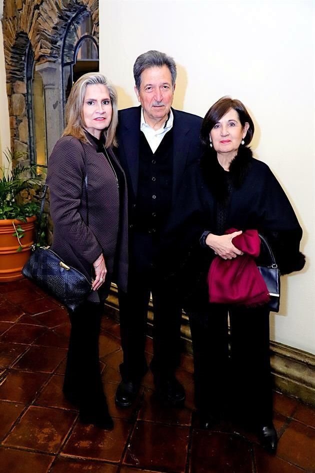 Idalia Guerra de Hinojosa, Jaime Guerra y Martha Elizondo de Guerra