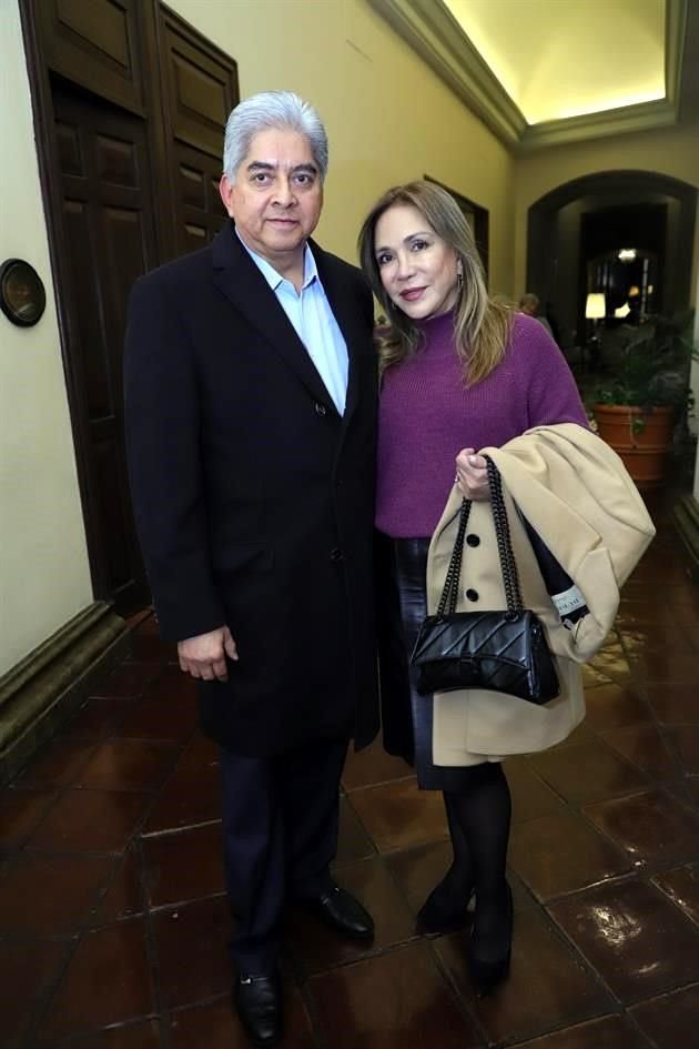 Alejandra de la Garza y José Cerda