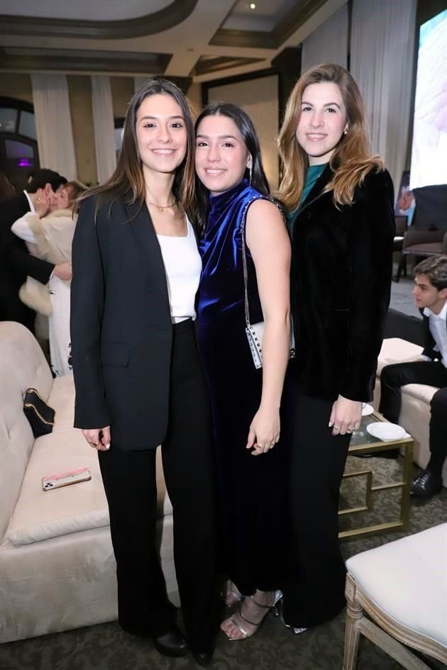 Valeria Guerra, Priscila Lobo Guerra y Alexia Maldonado