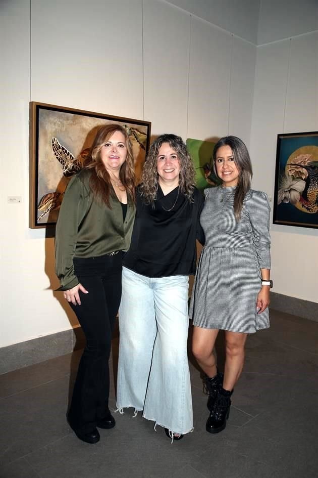 Gina González, Sandra Rodríguez y Brenda Ramones