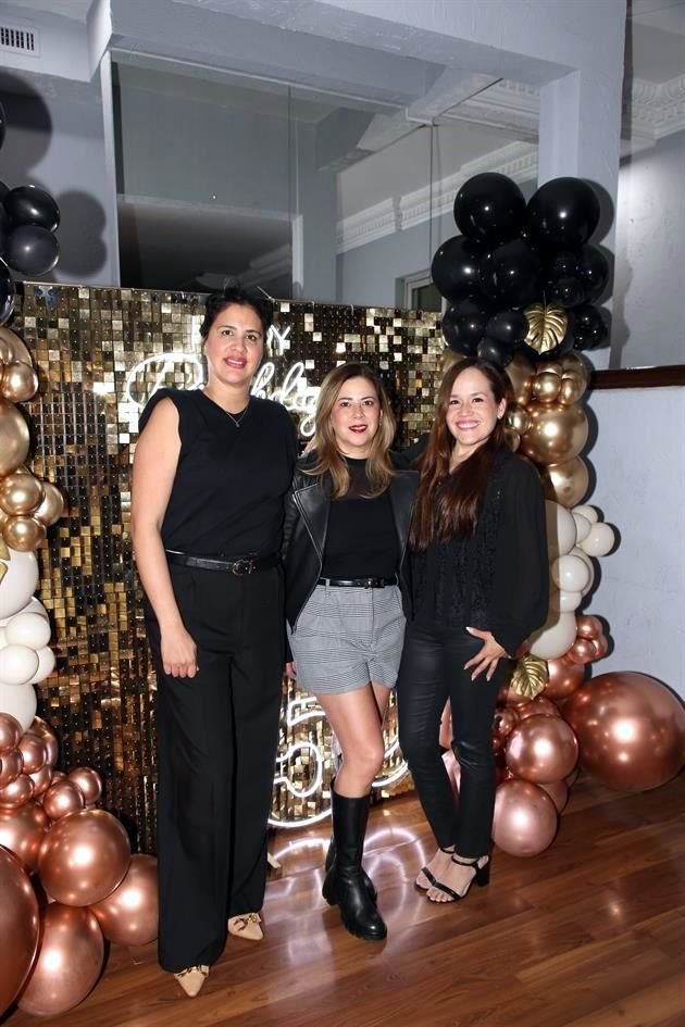 Lia Ortega, Edna Mora y Ali Morales