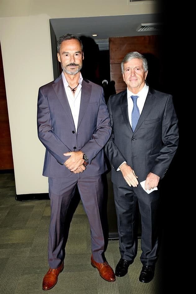 Salvador Villarreal y Jaime Lomelín