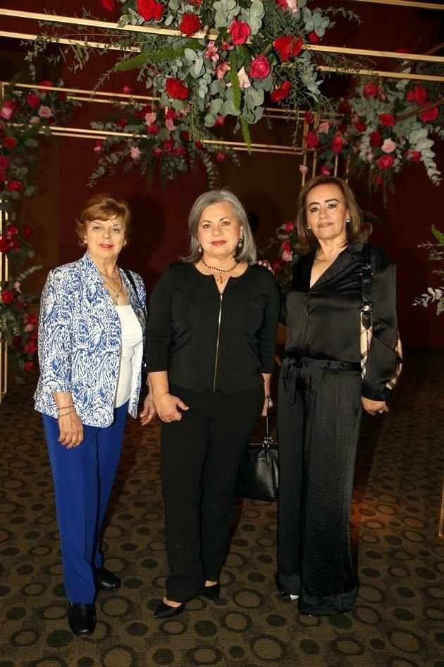 Miriam Lozano de Alanís, Soledad Lozano y Alicia de Lozano