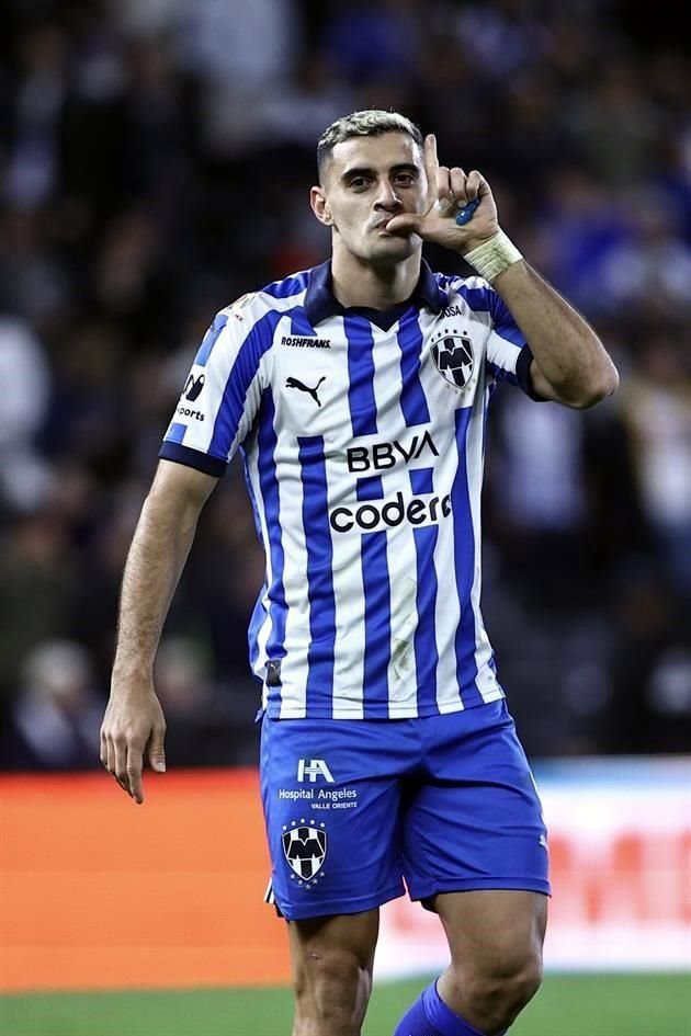 Germán Berterame puso el segundo gol para los albiazules.