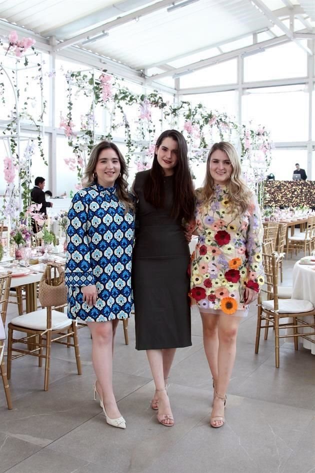 Andrea Elizondo, Ana Karen García y Sofía Elizondo