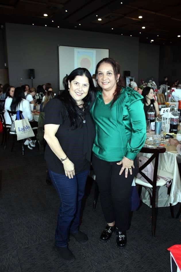 Alejandra Garza y Blanca Rivas