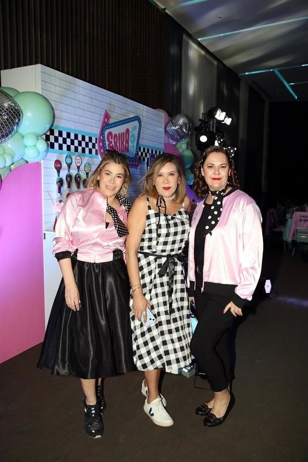 Julie Ruiz, Luzma Cárdenas y Rosy Rodríguez